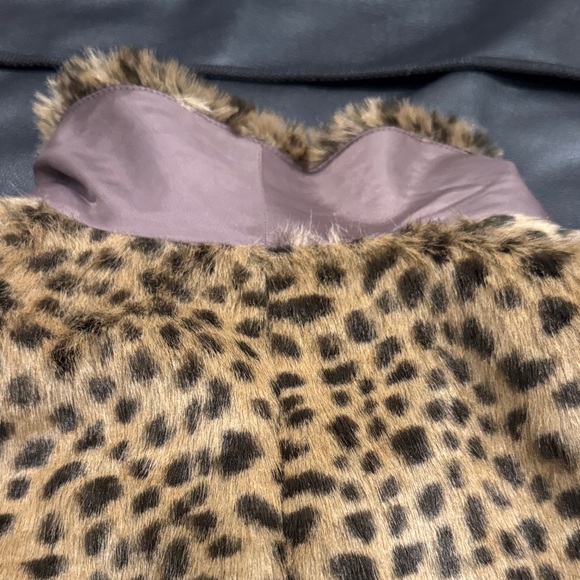 Rebecca Taylor Animal Print Teddy Jacket - Picture 7 of 9